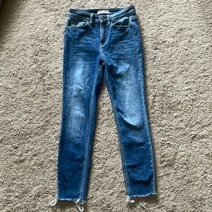 Flying Monkey stretch skinny ankle jeans size 24